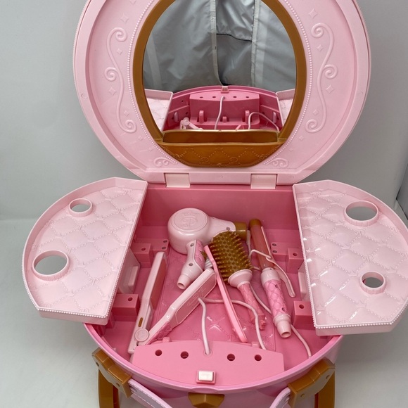 Disney Princess Vanity Style Collection Light Up and Style Vanity - Picture 3 of 9